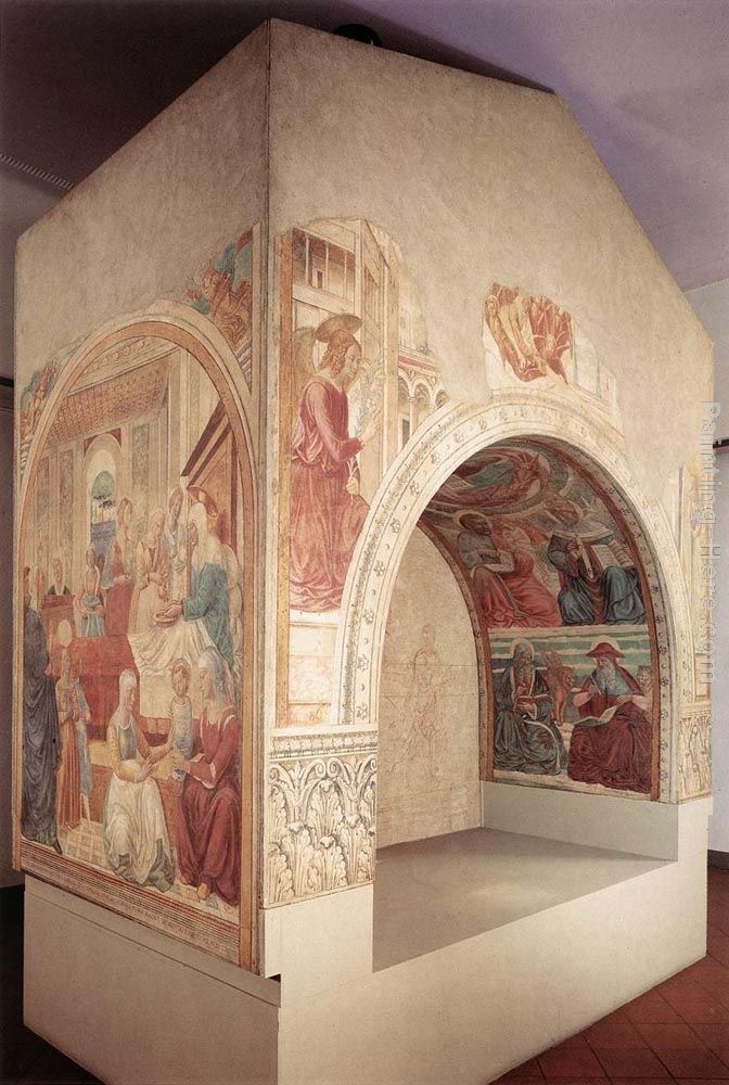 Benozzo di Lese di Sandro Gozzoli Shrine of the Visitation